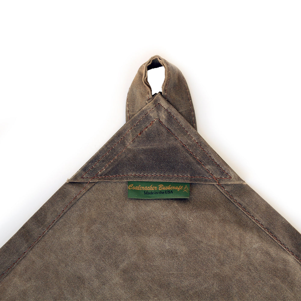 Oil Cloth Tarp - Canvas Bushcraft Tarp – Coalcracker Bushcraft